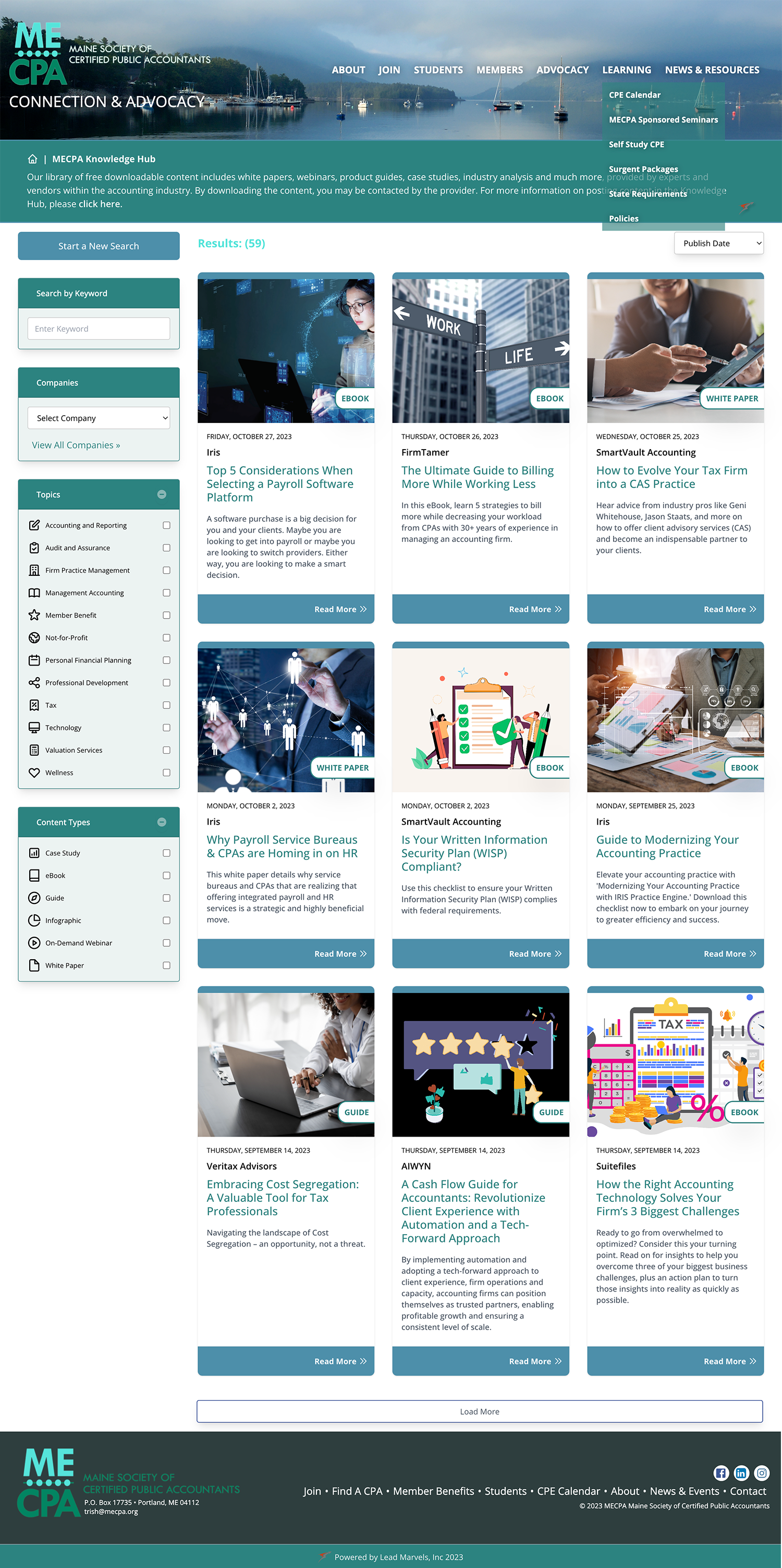 MECPA Knowledge Hub